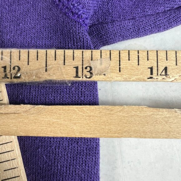 VTG 90s/80s Nature Sweatshirt Toddlers 6 Purple Faded Wolf Pack Crewneck - Picture 14 of 15